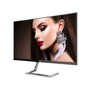 AOC 24T1Q/BW elegante Monitor blanco de 24 pulgadas para escritorio 1920*1080 resolución pantalla IPS anti-Luz Azul cuerpo delgado entrada DP - Product Image 2