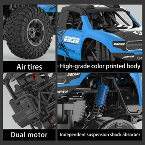 JJRC Q96 1:10水陸両用クライミングオフロード4WD高速車両RCリモートコントロールカー子供おもちゃモデルギフトRCカーおもちゃ - Product Image 5
