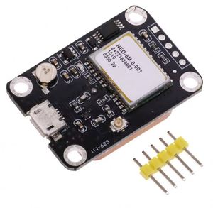 NEO-6M modulo GPS 3.3V-5V NEO6MV2 con controllo di volo EEPROM MWC APM2.5 grande Antenna per 51 Arduino STM32 - Product Image 3