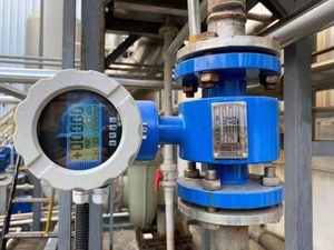 LDG fabrika fiyat akıllı, IP68 su geçirmez elektromanyetik debimetre su sıvıları gaz buhar hidrolik akış ölçer sensörü - Product Image 4