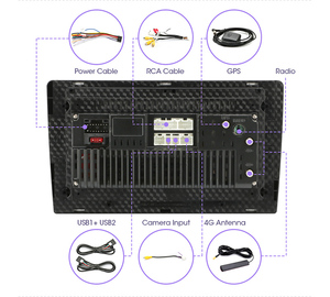 8+128GB <strong>Android</strong> 11 9&quot;/10&quot; Universal Car Radio Head Unit <strong>Android</strong> Auto Bulit-<strong>in</strong> Carplay - Product Image 4
