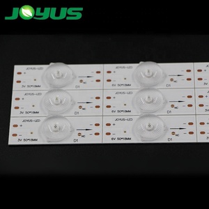 6v diodo smd tv ledバックライトOD20スクエアレンズ2Wper led for LCD LED TVバックライトストリップ交換修理店 - Product Image 3