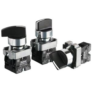 XB2-BD 2 passi in metallo LED interruttore a pulsante 2NO 2NC interruttori a chiusura con protezione IP65 Max corrente 10A - Product Image 4