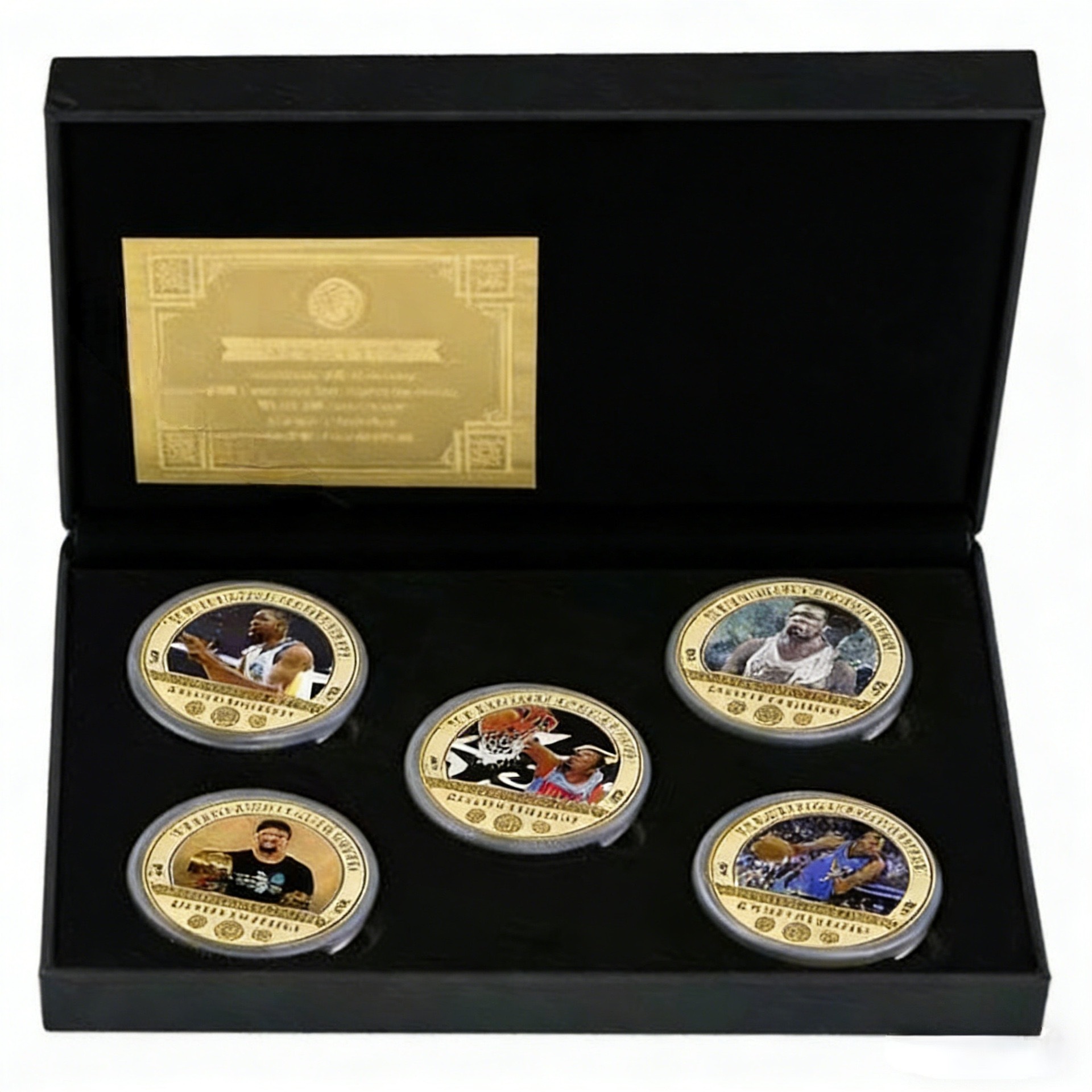 style2 box and 5pcs coins