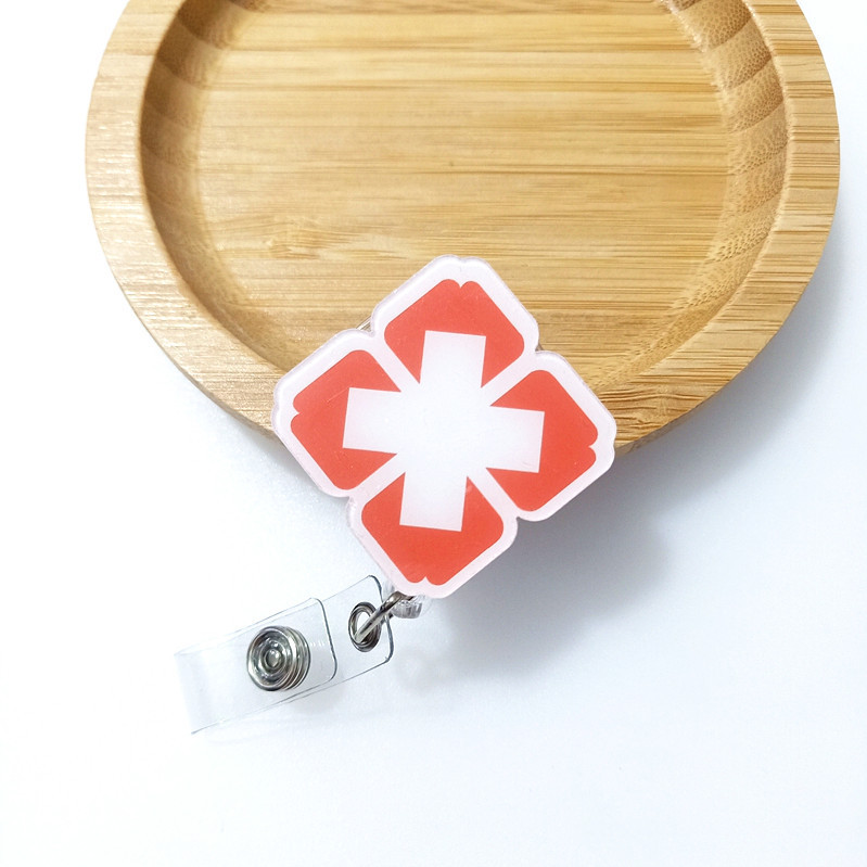 Cross mark transparent buckle