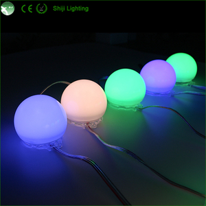 50mm 24V Smd5050 RGB WS2811 LED Pixel Modul Objektiv Weihnachts beleuchtung String High Brightness LED Module