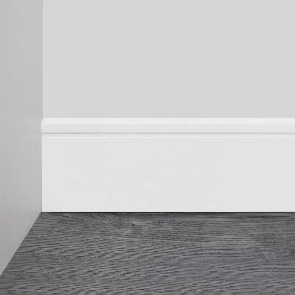 S108-A  RAITTO 4.25'' Flooring Accessories baseboard moulding PVC Vinyl Skirting board Wall Base