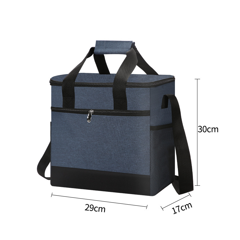 Sac isotherme sans capuche bleu marine