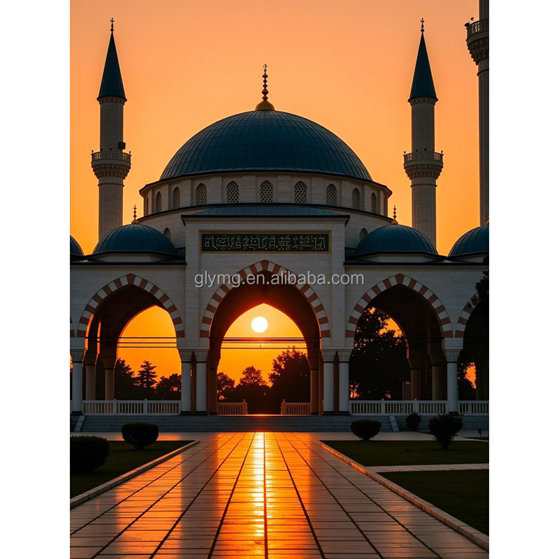 Moschea - Bianca con blu
