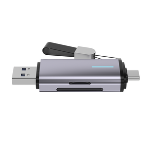 Werkseitig benutzer definierter Mini TF SD-Kartenleser USB C USB 2.0 3.0 Speicher OTG-Kartenleser adapter Mit Typ C für PC Mac iPhone Android - Product Image 3