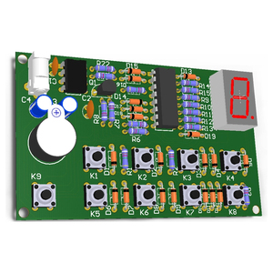 Elettronica fai da te Kit di formazione Starter saldatura pratica bordo con componenti del circuito ICs per l'insegnamento esperimento - Product Image 4
