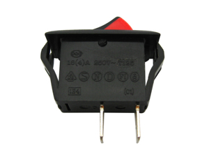 Üretici HB110 serisi 20A 250V AC 2 Pin açma-kapama güç Rocker anahtarı eşdeğer Carling Rocker anahtarı RA901