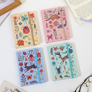 Bloc de notas personalizado de fábrica A5 cuaderno de banda elástica con Cuaderno de estudiante de trabajo de tapa dura - Product Image 3