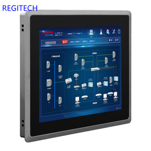 <strong>Embedded</strong> square 15 Inch 4:3 J1900 J4125 Industrial Touch Panel Pc <strong>X86</strong> WIN7/8/10 I3 I5 I7 Touch Screen All in One <strong>Computer</strong> - Product Image 1