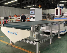 Profession elles Produktions zentrum für Holz möbel CA-1325 Atc Cnc Router mit automatischer Lade-Entlade plattform