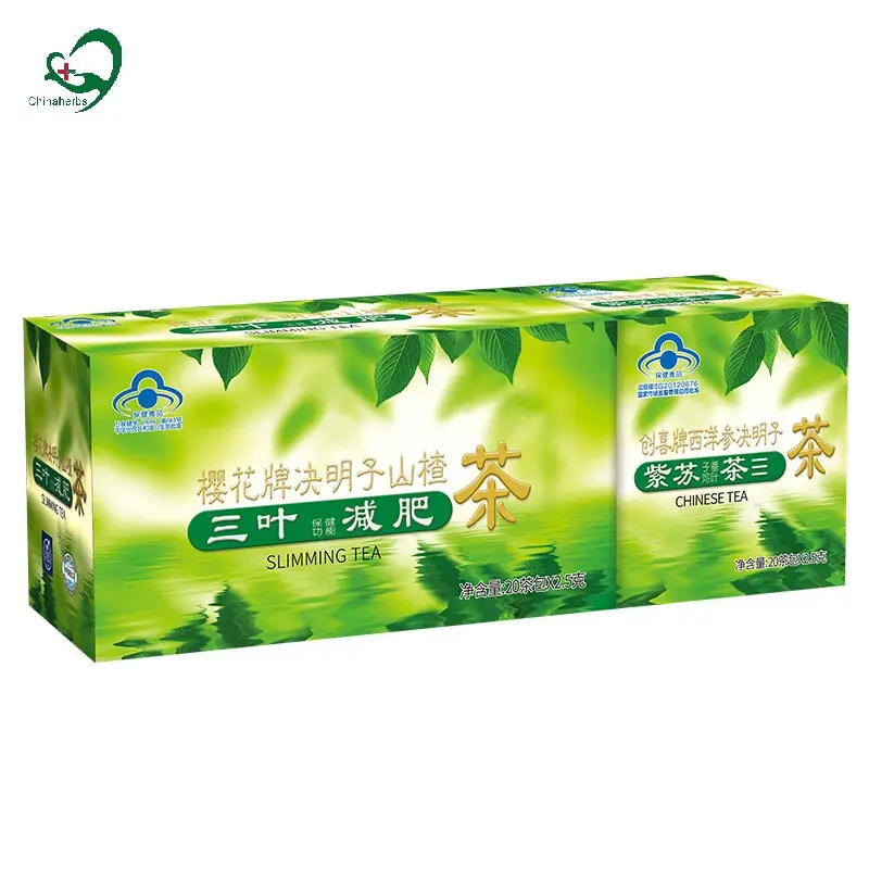 Chá verde de ervas Chinaherbs para perda de peso e desintoxicação rápida, chá eficaz para emagrecer, queimador de gordura da barriga e barriga para perda de peso dietética