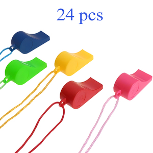 高品質プロモーションプラスチックホイッスル多色混合包装ホイッスル - Product Image 5