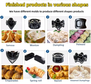 Automatische kommerzielle Multifunktion maschine zur Herstellung von Empanadas Samosa Equipment Big Empanada Machine - Product Image 4