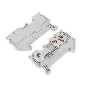 PT1.5-TWIN 1入力2出力プッシュで端子ブロックスプリングDinレール端子ブロック - Product Image 3