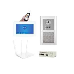 Venta al por mayor de fábrica Smart Villa Video Intercom Sip Video Doorphone Kit para construcción, sistema de interfono Android/IO