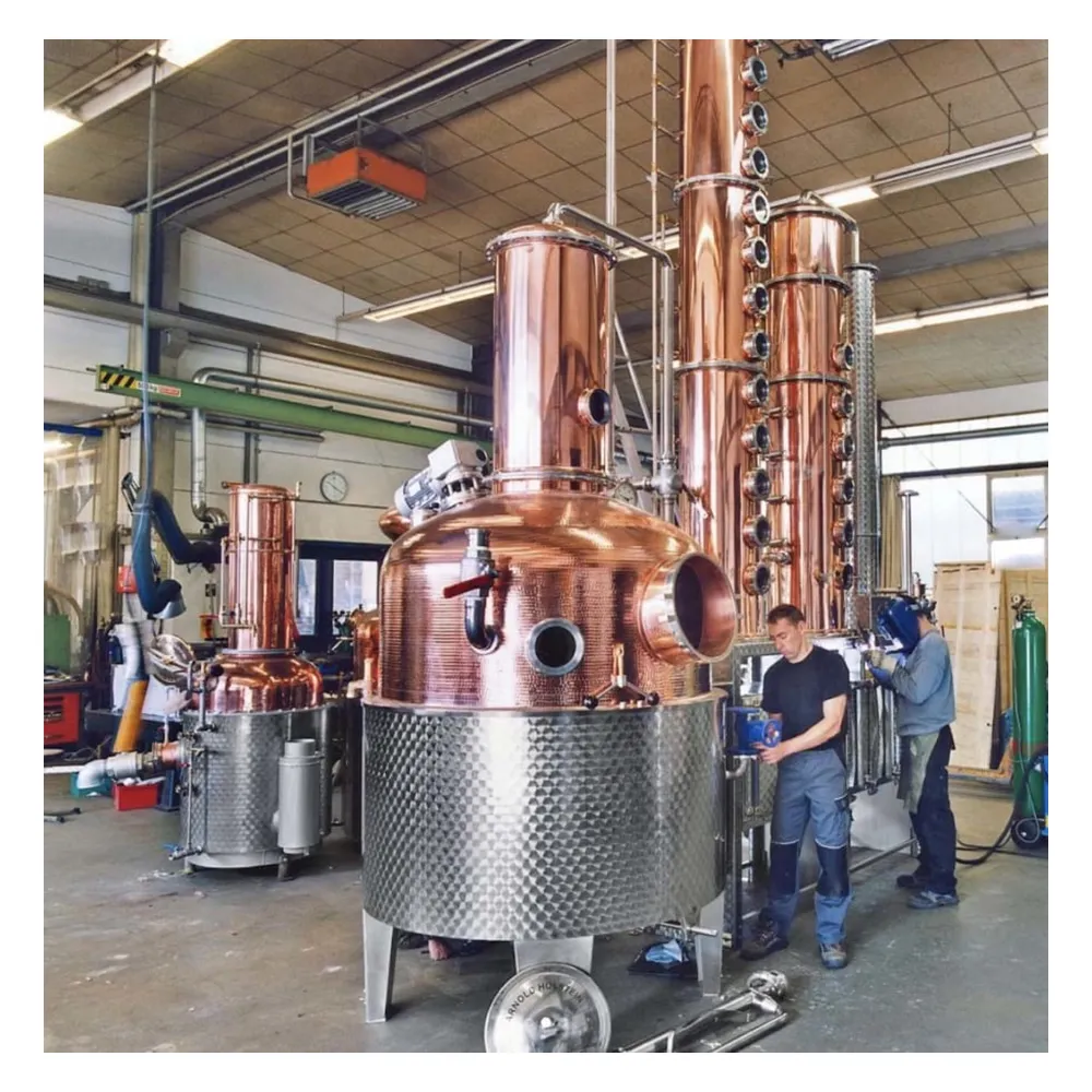 Nuovo arrivo attrezzature per distillazione commerciale multifunzionale Brandy whisky Rum ancora distillatore di alcol