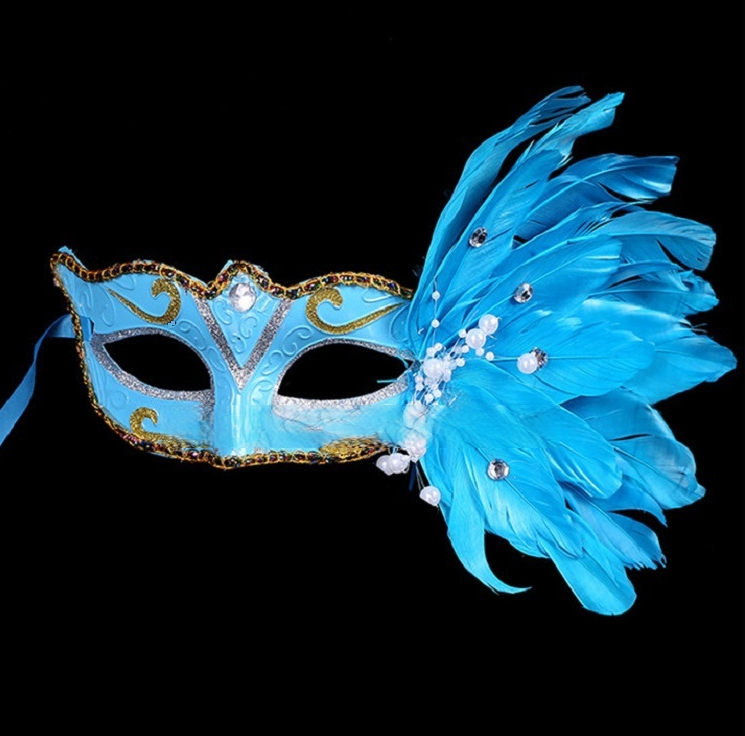 15 Masque bleu