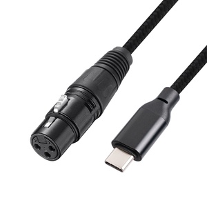 3M USB tipo C macho a 3 pines XLR hembra micrófono Cable adaptador ordenador Audio Cable de datos - Product Image 1