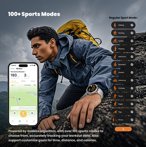 NUEVO X3 Reloj inteligente DaFit APP 1ATM Impermeable BT Llamadas Detección de frecuencia cardíaca 100 + Modo deportivo Reloj inteligente al aire libre para hombres y mujeres