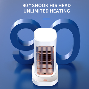 WD-MR10 OEM/ODM 1300W 220Vshaking Head Overheating protection ABS Tilting Power-off Desktop Electric <strong>Heater</strong> <strong>PTC</strong> Heating <strong>90</strong> &deg; - Product Image 4