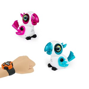 Yeni İzle kontrol papağan oyuncak sevimli Mini elektronik Robot kuş RC Pet papağan oyuncak çocuklar için - Product Image 1