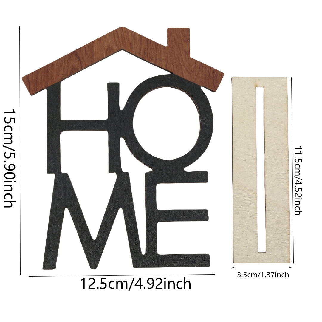 Panneau en bois HOME
