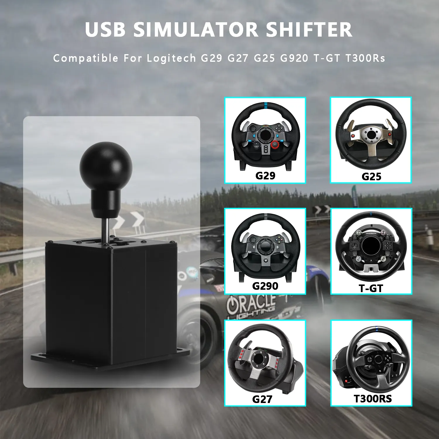 Mofe Adjustable Auto Virtual Car Driving Simulator For Computer Logitech G27