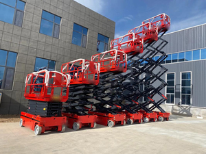 Famous Brand RX1008 10.1m Scissor Lift Mobile Work <strong>Platform</strong> for Sale - Product Image 5
