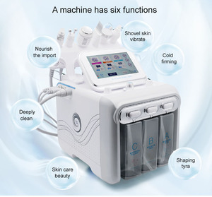 Hydrafaci Machine Hydro Hydra Dermabrasion Machine Vacuum Blackhead <strong>Remover</strong> 6 in 1 H2o2 Hydro Facials Beauty Machine - Product Image 2