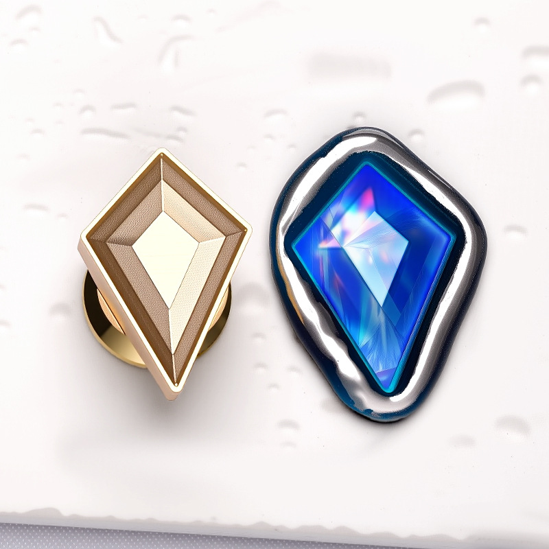 Ice Crystal Illusion (25 irregular reliefs, 16.4mm x 23.7mm)