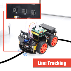 Fabrik Smart Robot Car V4.0 STEM DIY Roboter-Kit C/C-Programmierung Starter-Kit Robotik-Kit Bildung Open Source für ArduIDE - Product Image 5