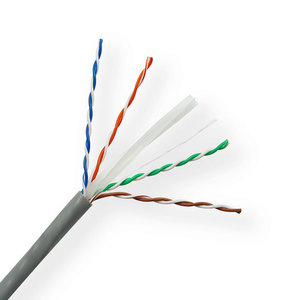 FTP UTP Cat 6 Cat5eカラーコードコンピューターリールネットワークケーブルのカスタマイズ - Product Image 1