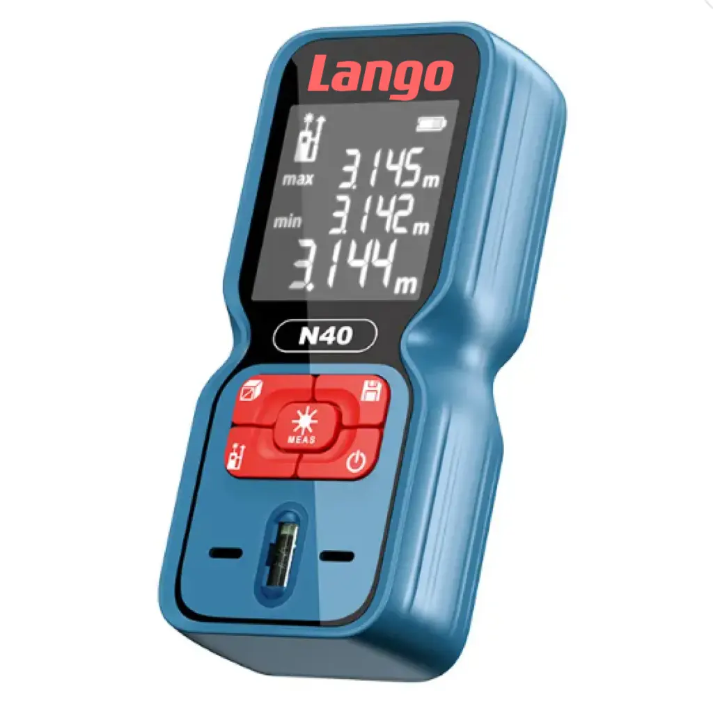 Misuratore di distanza digitale Laser portatile con sensore di angolo elettronico Lango