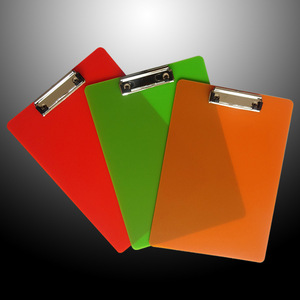 Cấu hình thấp nhựa thư Kích thước đục văn phòng cung cấp clipboard với clip mạnh mẽ - Product Image 5