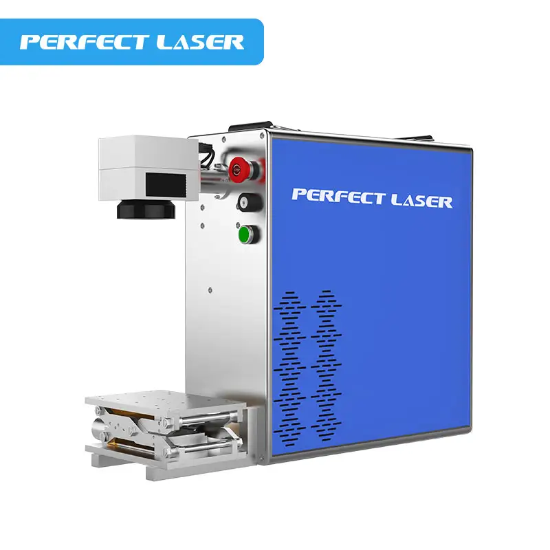 Perfect Laser Raycus JPT IPG 20W 30W 50W 100W macchina per incidere di taglio della marcatura Laser a fibra di colore su acciaio 304