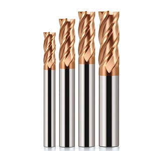 Customized Milling Cutter Tools <strong>Cnc</strong> <strong>Router</strong> Bit 6Flutes 6,8,10,12Mm Carbide End Mill Coating HRC55 <strong>Cnc</strong> End Mills - Product Image 1
