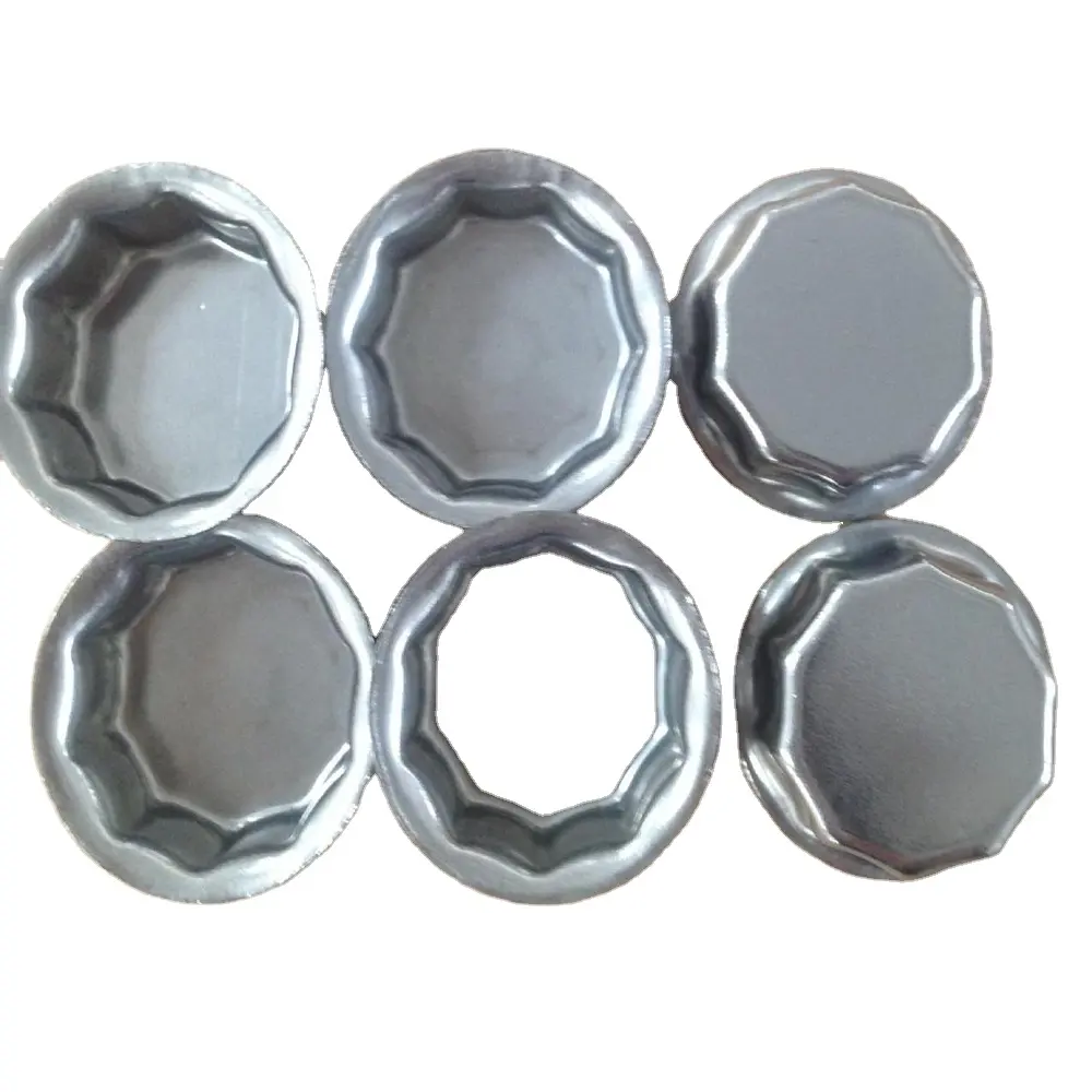 Pièces estampage personnalisées en acier inoxydable, feuille d'aluminium, pièces noir