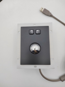 IP65金属usb有线光学轨迹球鼠标批发价格金属键盘开关