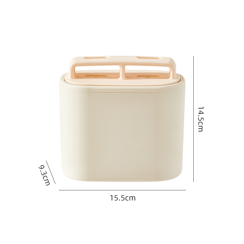 double compartment cream color