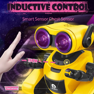 2.4G RC Intelligent <strong>Robot</strong> Gesture Sensing Effects Automatic Demonstration Toy <strong>Robots</strong> With Light and Sound
