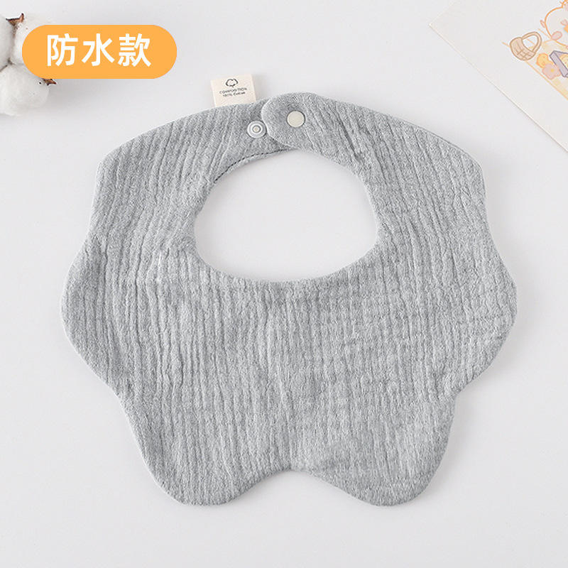 tablier floral imperméable-gris