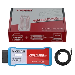 VXDIAG NANO NX500 para Ford para Mazda IDS 2 en 1 OBD2 escáner de diagnóstico de coche J2534 PCM ABS TPMS DPF ECU codificación clave programación