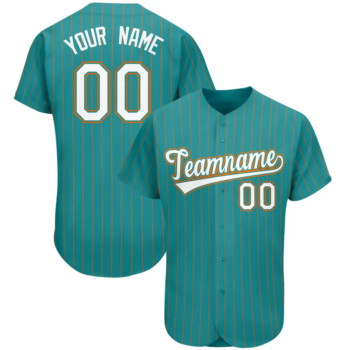 Personnalisé Sublimation Équipe Nom Logo Polyester Respirant Bande Baseball Jersey