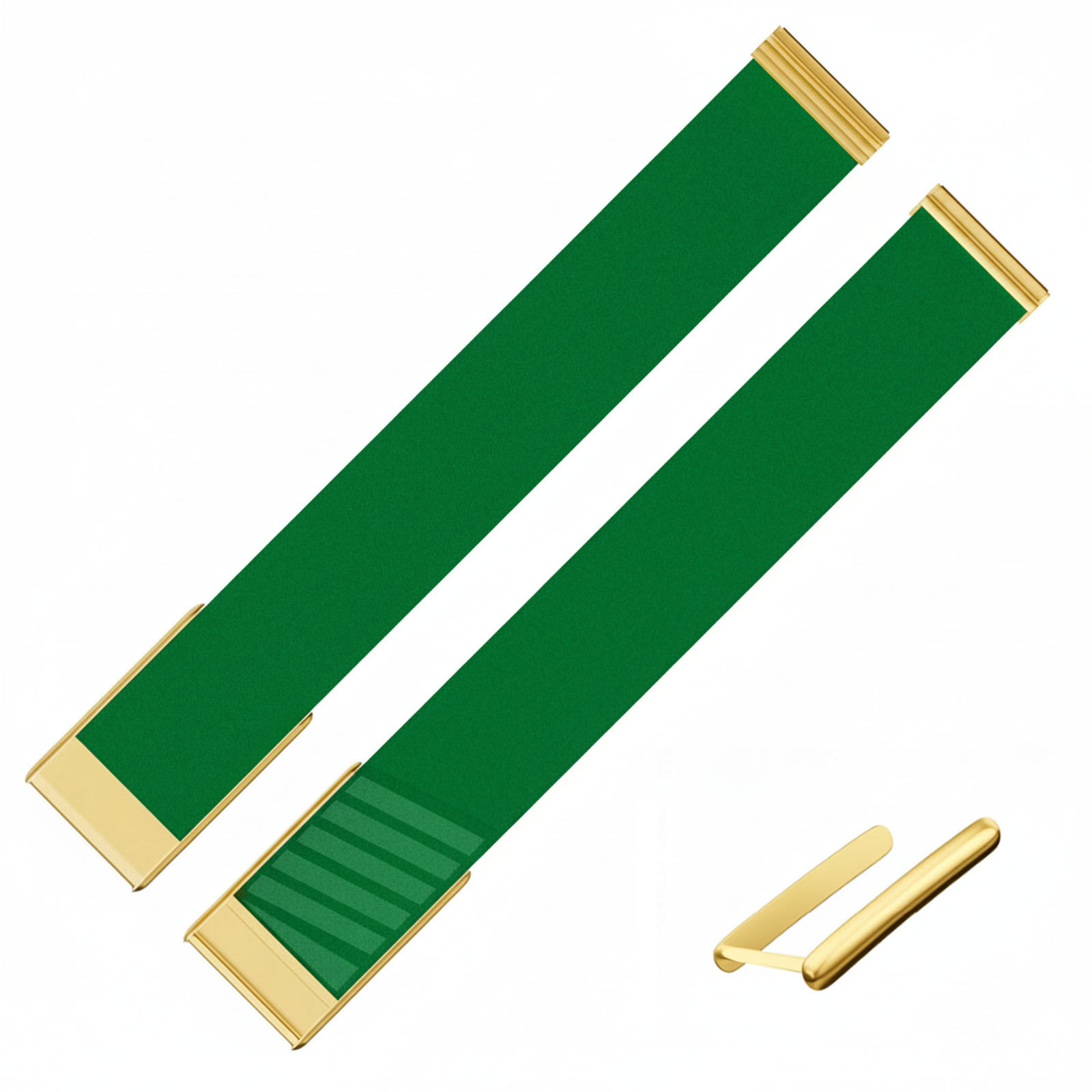 Vert imperméable avec cadre doré