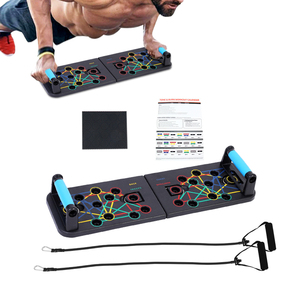 Harbour 6 in 1 Pushup Board折りたたみ式ABSプッシュアップバー自動時間カウントワークアウト装置付き